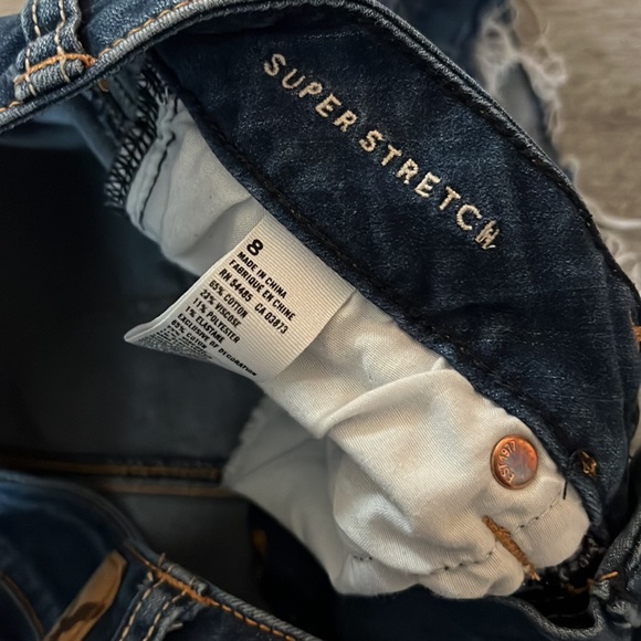 Super stretch womens shorts American eagle size 8 - Picture 3 of 4